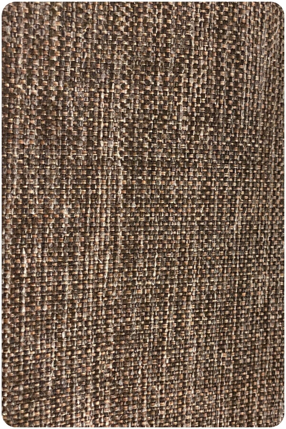 Begonvil Keten Serisi Premium 1. Kalite Döşemelik Kumaş 8) Kahverengi