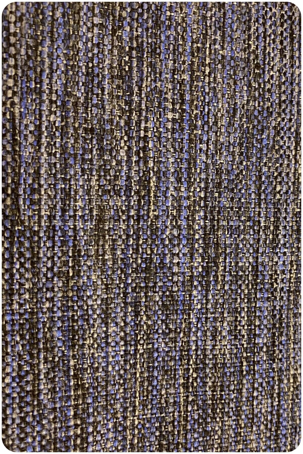 Begonvil Keten Serisi Premium 1. Kalite Döşemelik Kumaş 16) Kırçıllı Lacivert