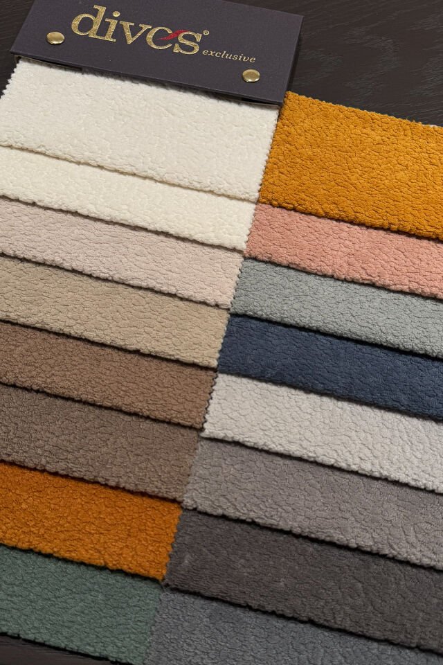 Coco Serisi Premium 1. Kalite Silinebilir Döşemelik Kumaş Taba