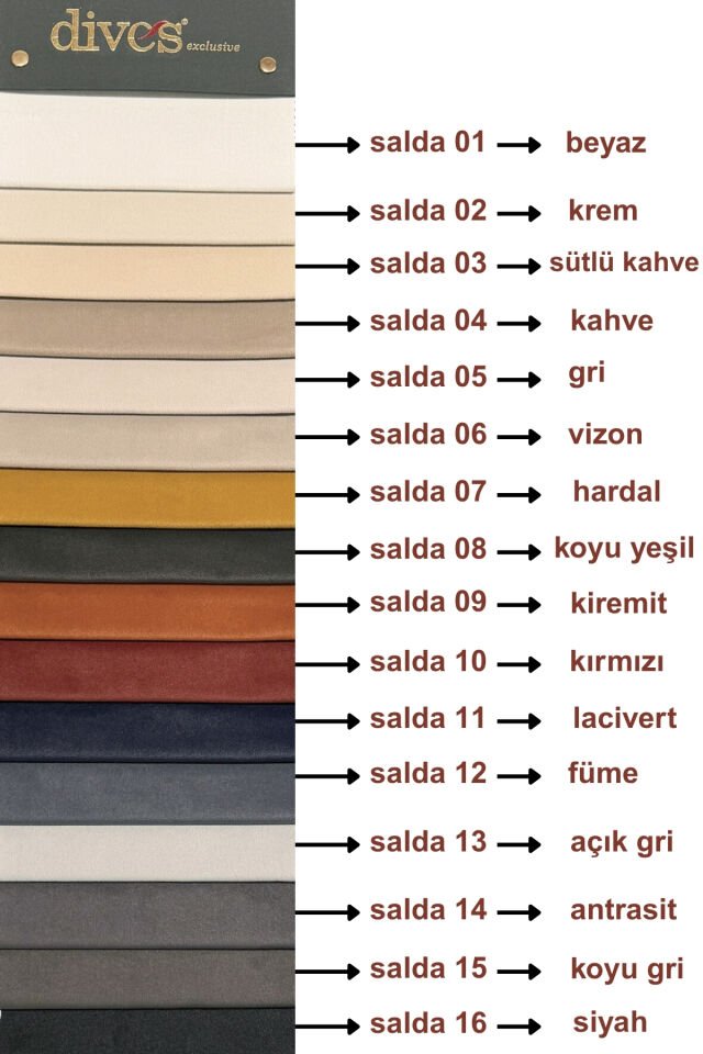 Salda Serisi Premium 1. Kalite Silinebilir Döşemelik Kumaş Antrasit