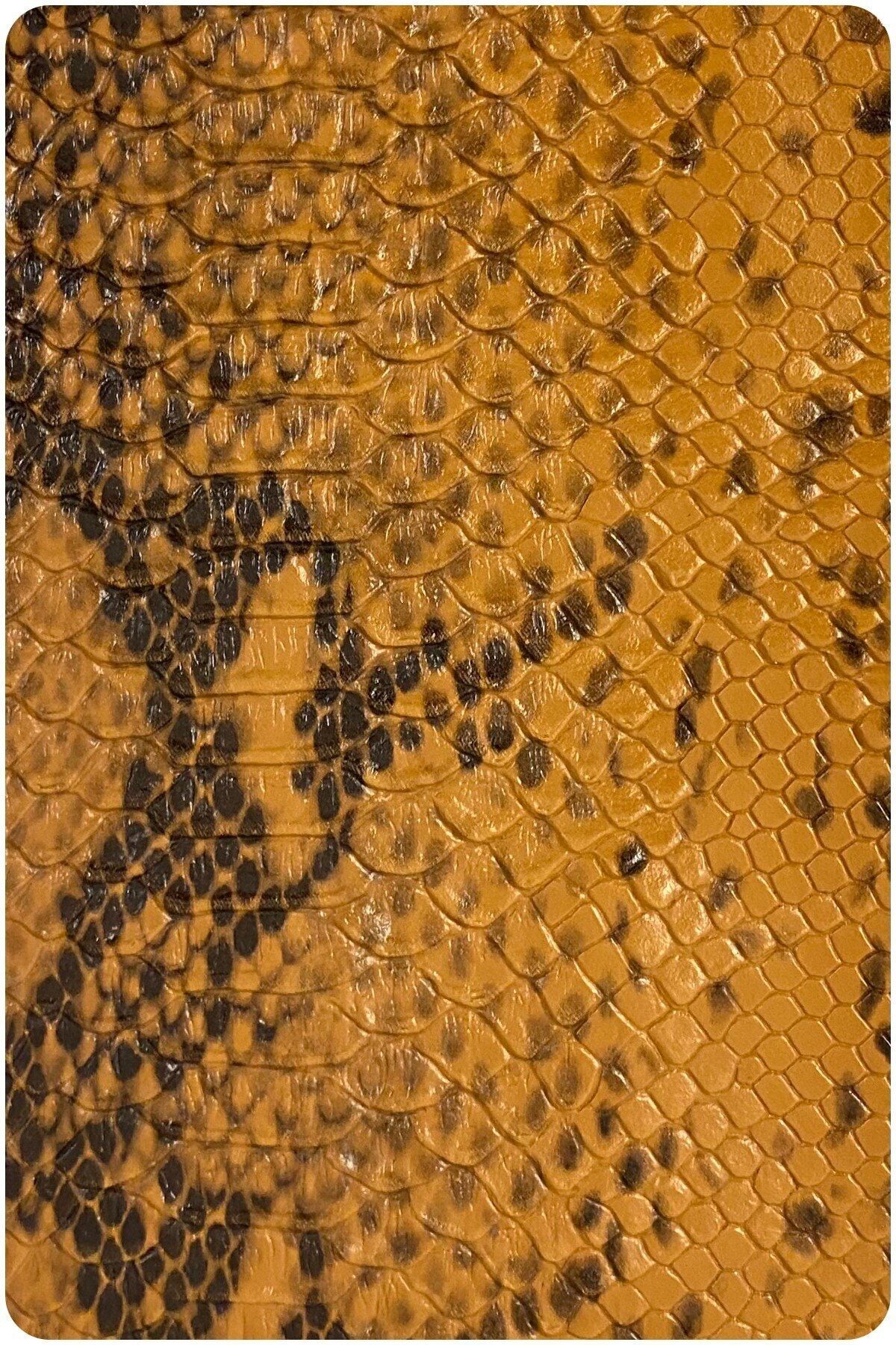 Piton Serisi Premium 1. Kalite Döşemelik Suni Deri 3) Taba