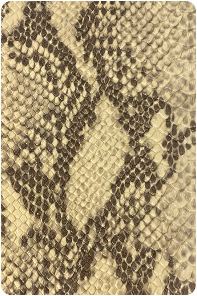 Piton Serisi Premium 1. Kalite Döşemelik Suni Deri 2) Bej