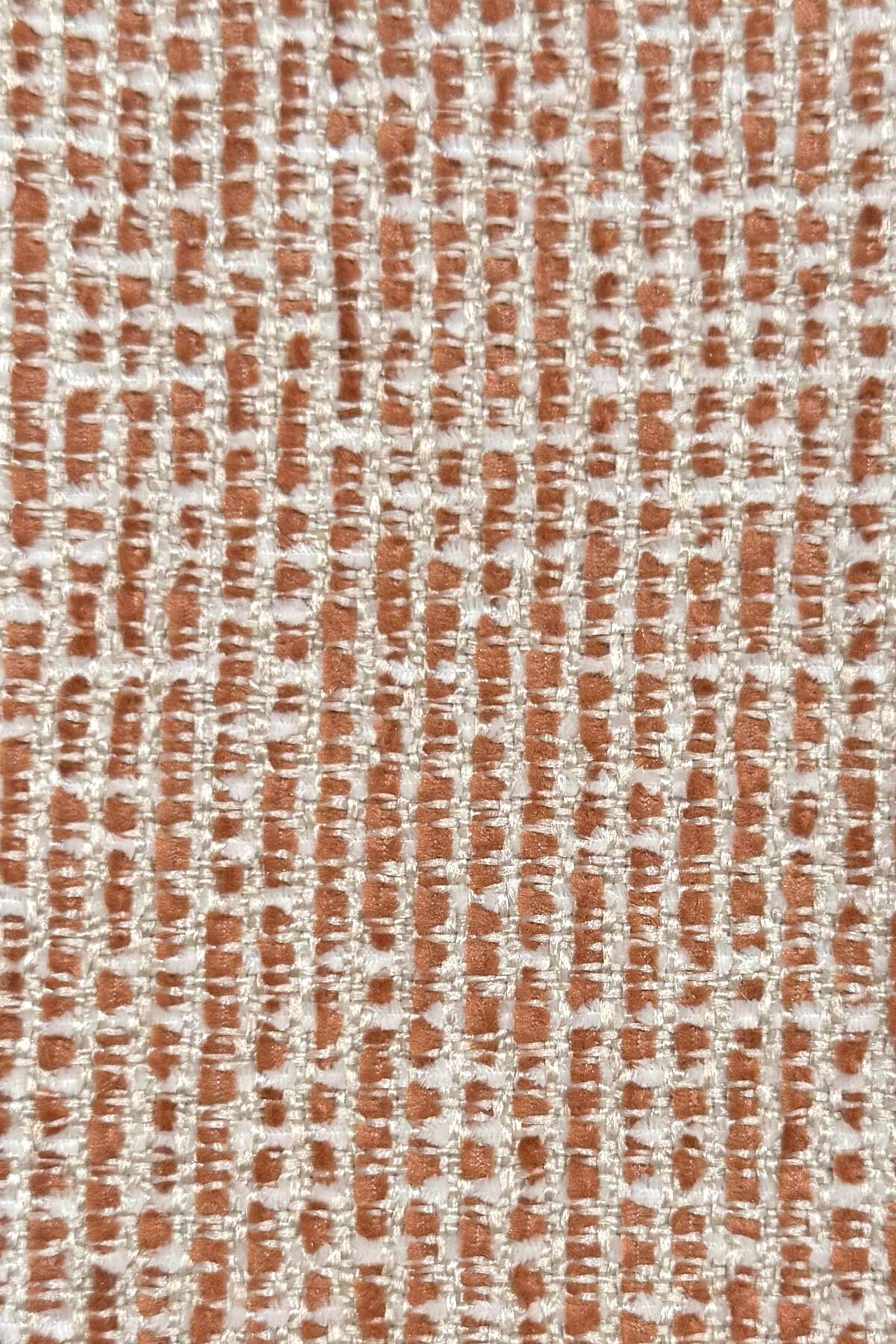 Side Serisi Premium 1.Kalite Silinebilir Döşemelik Dokuma Kumaş Turuncu