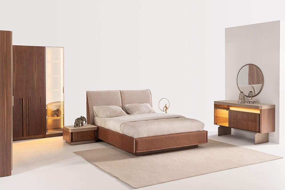 Eva Yatak Odası (6 Kapaklı Standart Dolap)