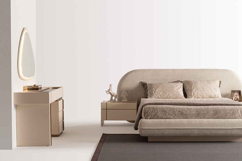 Soft Yatak Odası Set (6 Kapaklı Standart Dolap)