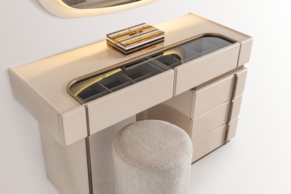 Soft Yatak Odası Set (6 Kapaklı Standart Dolap)