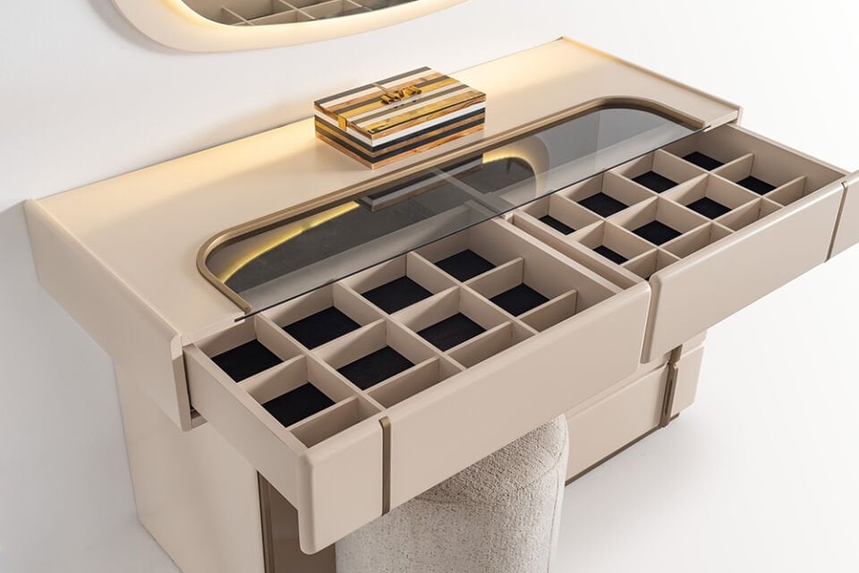 Soft Yatak Odası Set (6 Kapaklı Standart Dolap)