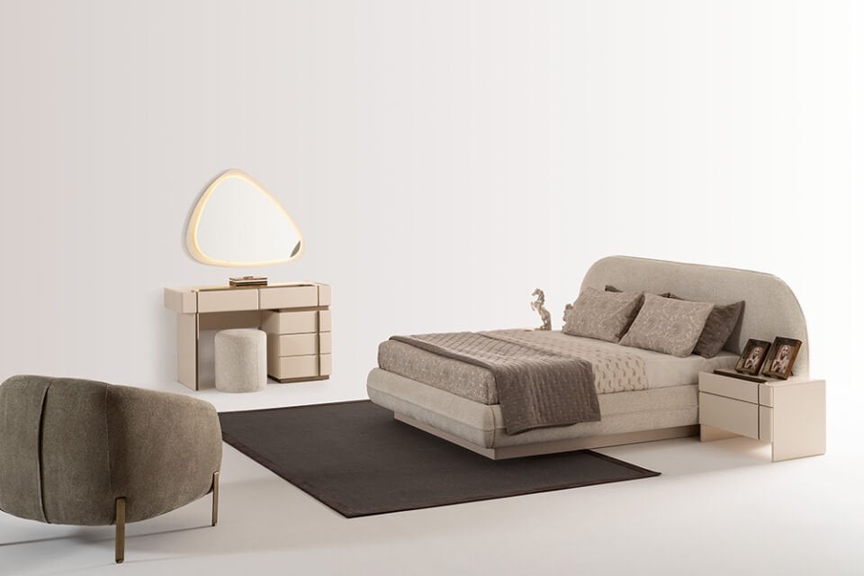 Soft Yatak Odası Set (6 Kapaklı Standart Dolap)