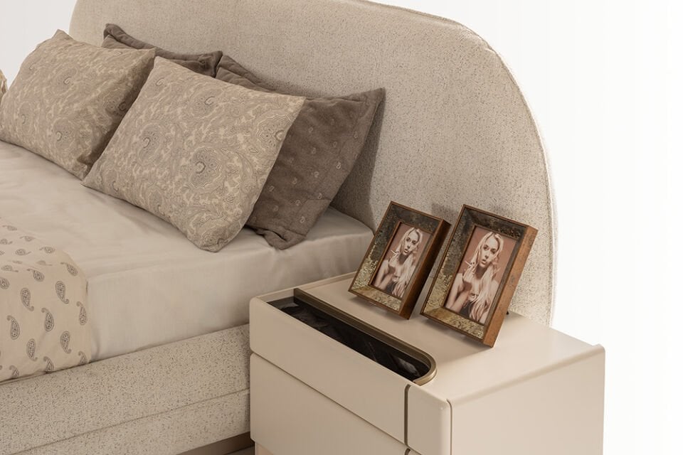 Soft Yatak Odası Set (6 Kapaklı Standart Dolap)