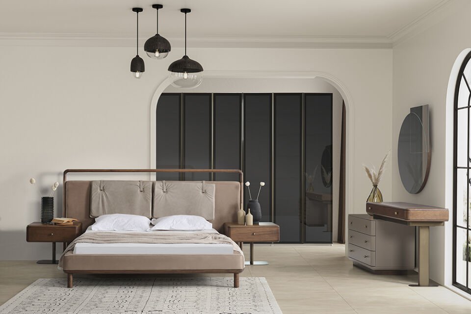 Liya Yatak Odası Şifonyer Aynası