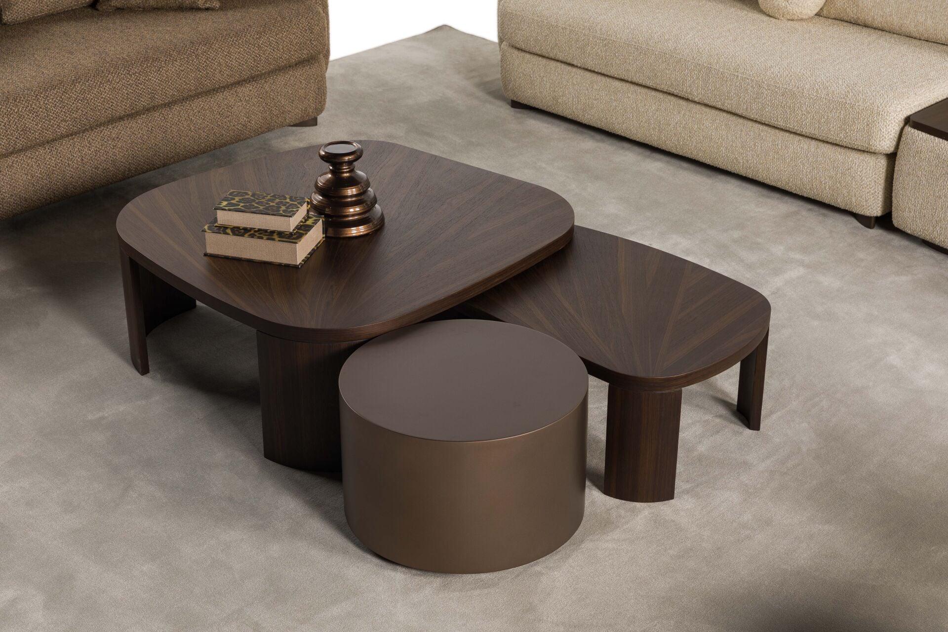 Valencia Orta Sehpa Set